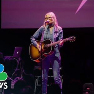Rock Star Aimee Mann Channels Music Into A New Medium After Difficult Diagnosis
