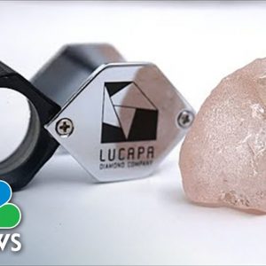 170-Carat Pink Diamond Found In Angola
