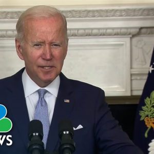 Biden Urges Passage Of Spending Bill To 'Reduce Inflationary Pressures'