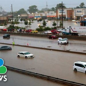 Watch: Floodwaters Submerge Cars In St. Louis After Record-Breaking Rainfall