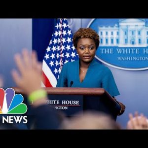 LIVE: White House Holds Press Briefing | NBC News