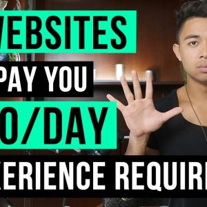 10 Websites That Will Pay You DAILY in 2022! (Easy Work from Home Jobs No Experience.)