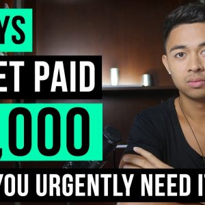 7 Ways to Make $1,000 Fast in 2022 (Make Money Online)