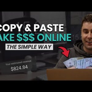Copy & Paste | Simple Way To Make Money Online In 2022! (Step By Step)