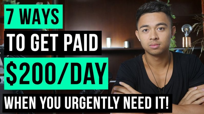 7 Websites That Will Pay You DAILY Within 24 hours! (Easy Work At Home Jobs)
