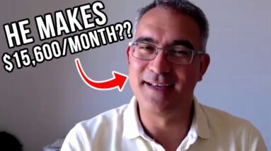 He Makes $15,600 Per Month With Affiliate Marketing At 45 Years Old