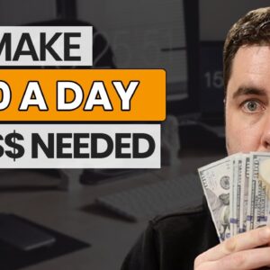 How To Make $100A DAY & Make Money Online For FREE With NO Website!