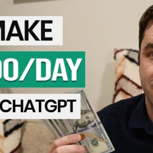 How To Make $100 A Day & Make Money Online For FREE With ChatGPT!