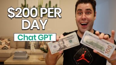 5 EASY Ways To Make Money With ChatGPT Online In 2023! (Work At Home Jobs)