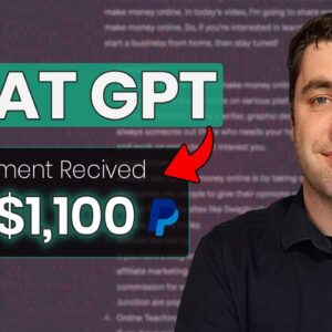 This One Trick Makes $1100 Using ChatGPT Per Article For FREE!
