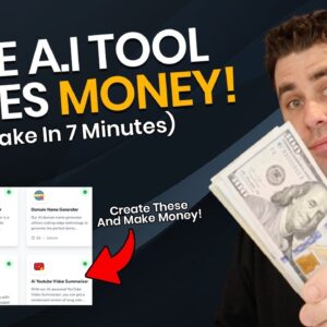 How To Create A.I Bots FREE Without Any Skills Then Make Money Online! (In 7 Minutes)