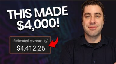 I Made $4000 ONLY Using Faceless YouTube Videos & I Show You How! (Step by Step)