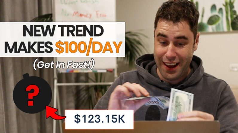 New Best Way To Make Money Online With This New Trend As A Beginner! (Some Making $1000s)