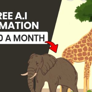 How To Make Money With AI Animation Videos & ChatGPT For Free!